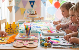 Organizar Manualidades para un cumpleaños de 3, 4 y 5 años - Manualidades en familia - 10doigts.fr