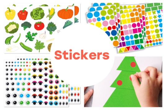 Stickers - Craft and hobbies supplies - 10doigts.fr