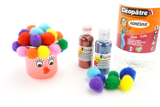 Clown à paillettes - 2 - Carnival, Mardi Gras Crafts - 10doigts.com - Carnival, Mardi Gras Crafts - 10doigts.fr - 2