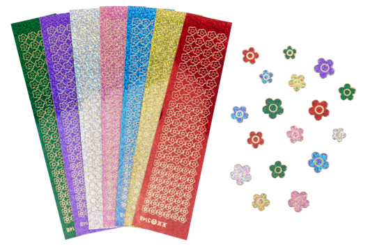 Gomets Flores, Frutas y Verduras - Gomets - 10doigts.fr