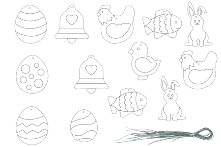 decoraciones de pascua animales - Manualidades para preparar Pascua – 10doigts.fr