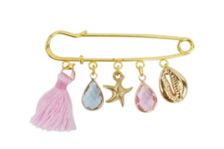 Broche imperdibles dorados - Broches - 10doigts.fr - 2