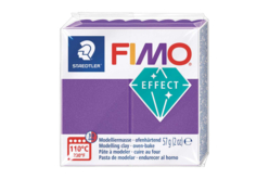 Fimo Effect - Metallic Violet - 1 - Fimo Effect Clay - 10doigts.com - Pâtes Fimo Effect : donnez une dimension magique à vos modelages - 10doigts.fr
