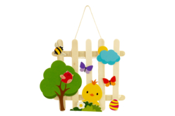 Kit de escenetas de Pascua a montar - creación - Kits créatifs Pâques - 10doigts.fr