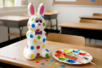 trofeo conejo pintura niño* - Porexpán - Soportes a decorar – 10doigts.fr