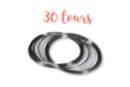 Alambre con memoria 30 vueltas Ø 6 cm - Pulseras 01291 - 10doigts.fr