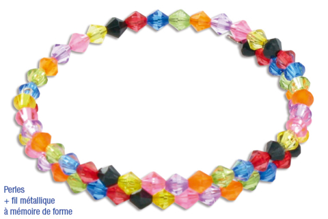 Pulseras de abalorios toupies