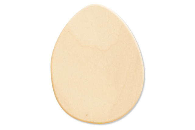 Natural Wooden Eggs - 10 Pieces - 0 - Wooden Shapes - 10doigts.com - Formes en bois à décorer - 10doigts.fr