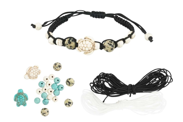 Bijou Shamabala tortuga - Bijoux Shamballas - 10doigts.fr