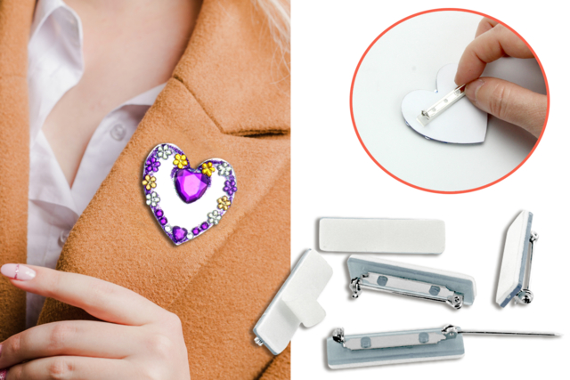 broches corazones - Broches - 10doigts.fr