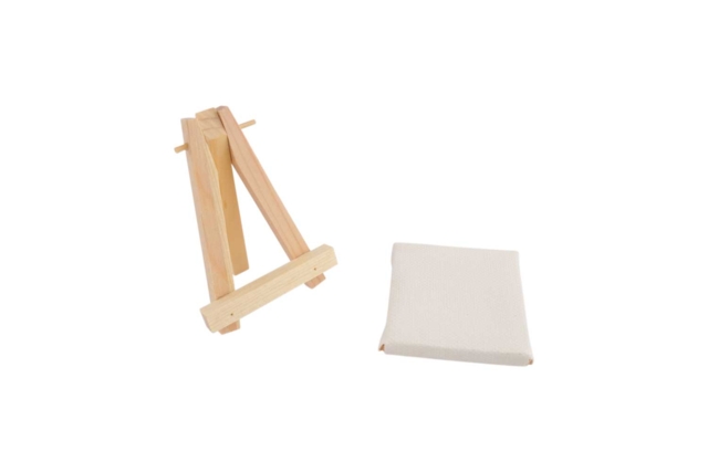Mini Easel with Canvas - 3 - Stretched Frames and Canvas Boards - 10doigts.com - Châssis et Cartons toilés - 10doigts.fr