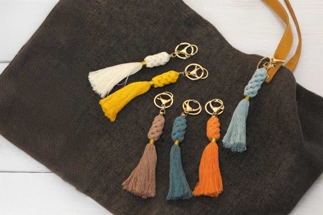 cajón macramé  - Porte-clés - 10doigts.fr