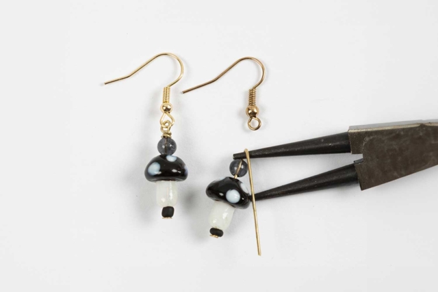 Pendientes de oro con perlas - Boucles d'oreilles - 10doigts.fr