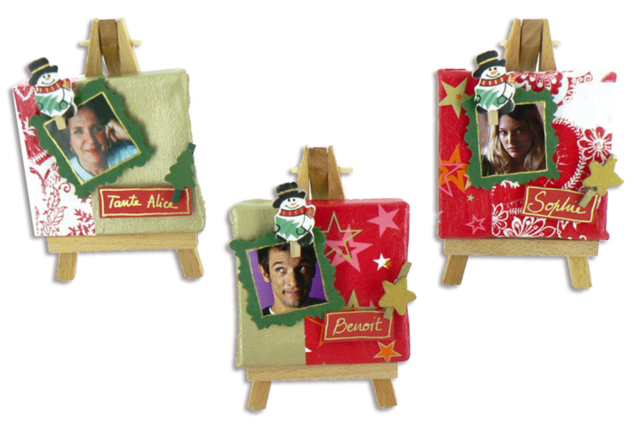 Mini Easel with Canvas - 7 - Stretched Frames and Canvas Boards - 10doigts.com - Châssis et Cartons toilés - 10doigts.fr