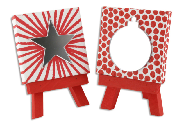 Mini Easel with Canvas - 8 - Stretched Frames and Canvas Boards - 10doigts.com - Châssis et Cartons toilés - 10doigts.fr
