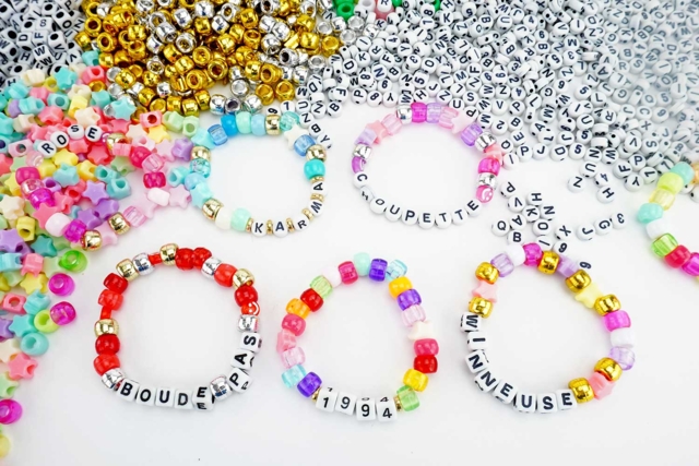Mega set de 4000 cuentas pulseras de la amistad - Bijoux messages - 10doigts.fr