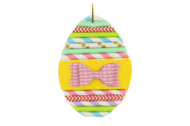 White Cardboard Eggs for Hanging - 6 pcs - 9 - Easter Decor Supports - 10doigts.com - Supports de Pâques à décorer - 10doigts.fr
