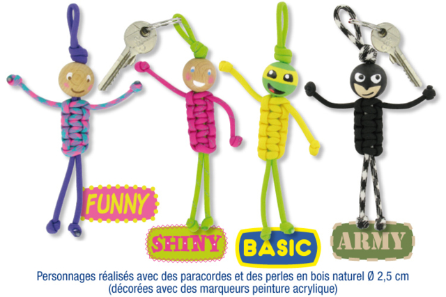 Paracord (cuerda de paracaídas) - Paracordes - 10doigts.fr