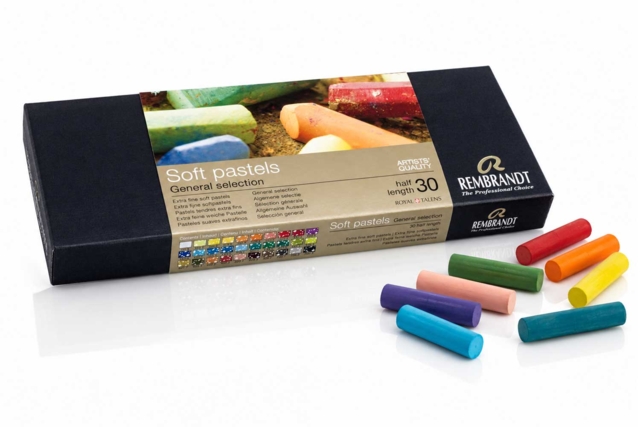 Pasteles suaves Rembrandt - 30 medios pasteles - Pastels Beaux Arts - 10doigts.fr