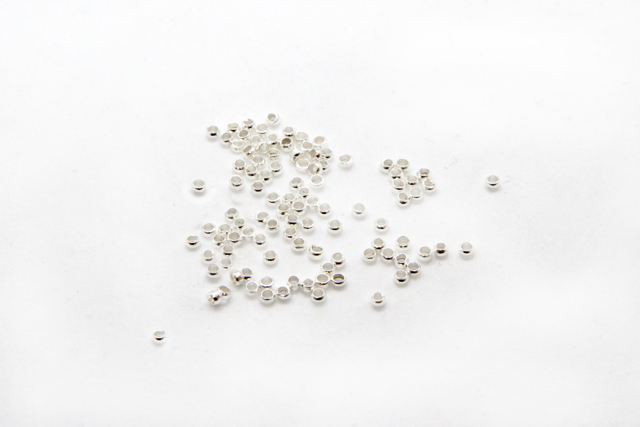 perlas a aplastar plata - Perles à écraser - 10doigts.fr