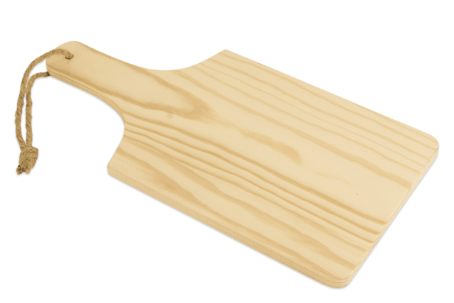Cutting Board with Handle - 1 - Wooden Objects for the Kitchen - 10doigts.com - Objets en bois à décorer pour la cuisine - 10doigts.fr