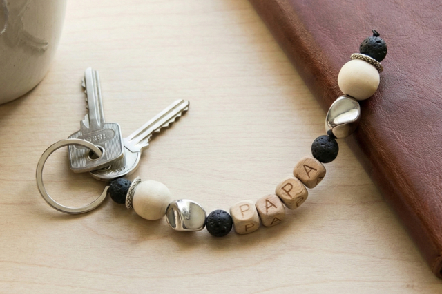 llavero barato regalo día del padre DIY - Porte-clés - 10doigts.fr
