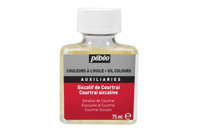 Secante de Courtrai 75 ml - Peinture à l'huile Beaux-Arts - 10doigts.fr