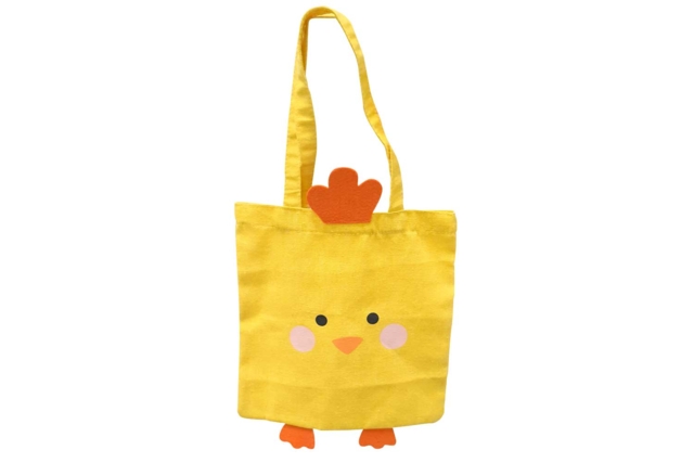 Chick Tote Bag - 1 - Easter Baskets - 10doigts.com - Paniers de Pâques - 10doigts.fr
