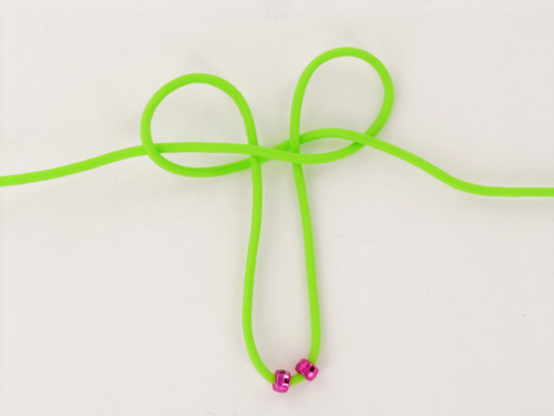 Llavero libélula en paracord