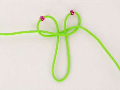 Llavero libélula en paracord