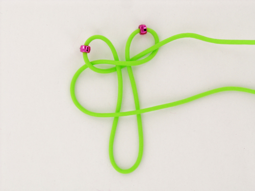 Llavero libélula en paracord