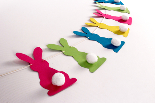 Guirnalda de Conejos de Pascua