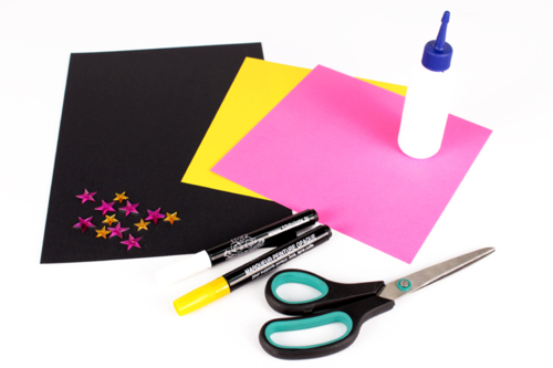 Tarjeta lazo de mariposa