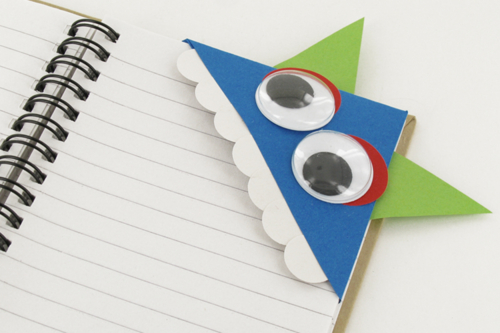 Los pequeños monstruos marcapáginas