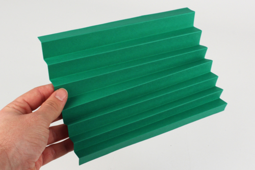 Tarjeta pop up árbol de Navidad