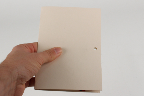 Tarjeta pop up árbol de Navidad