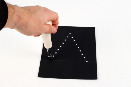 Christmas Tree Embroidery Card