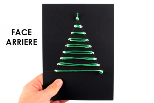 Christmas Tree Embroidery Card