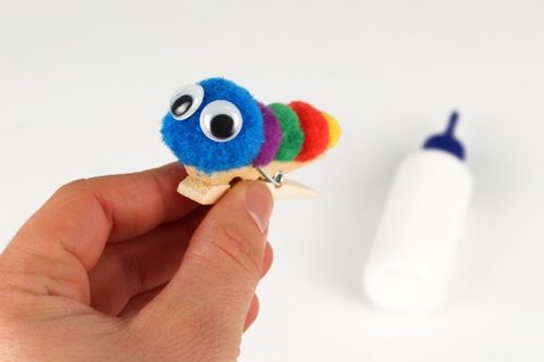 Chenille Memo Clothespin