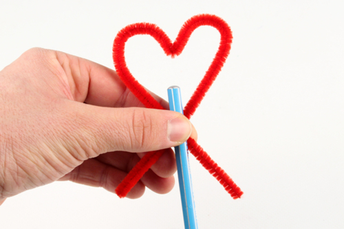 Emboque de lápiz corazón