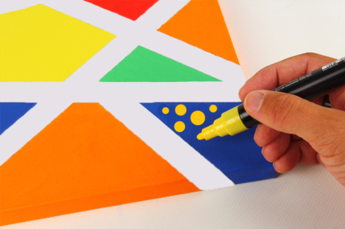 Mi primera pintura de arte abstracto