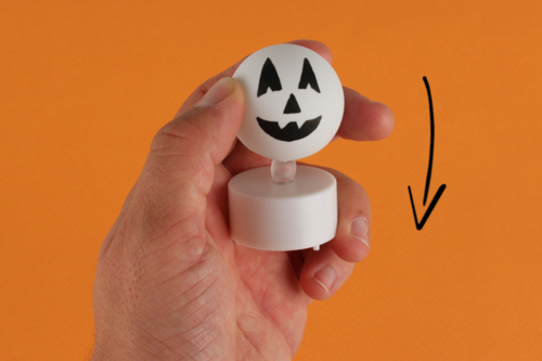 Monstruos luminosos de Halloween