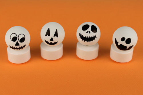 Monstruos luminosos de Halloween