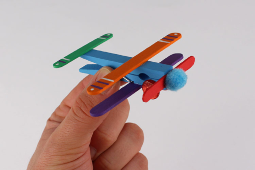 Aviones en palitos