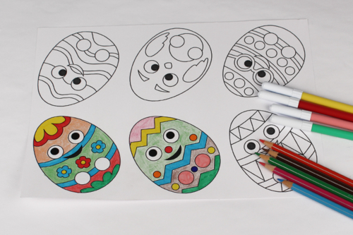 Títeres de dedos - Pascua