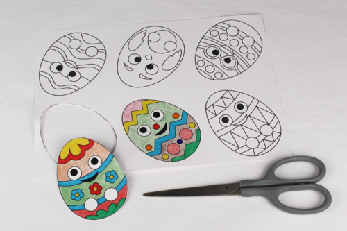 Títeres de dedos - Pascua