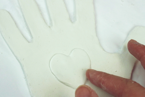 Pocket Organizer "Heart on Hand"