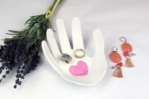 Pocket Organizer "Heart on Hand"