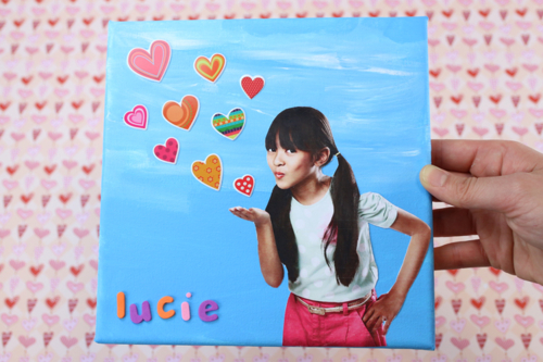 Photo Board "Big Kisses"