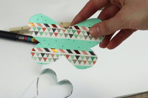 Butterfly Magnet with a Clothespin